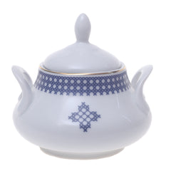 Premium Blue Sapphire Dinner Set – Elegant Porcelain Tableware Collection - Habitt