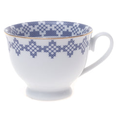 Premium Blue Sapphire Dinner Set – Elegant Porcelain Tableware Collection - Habitt