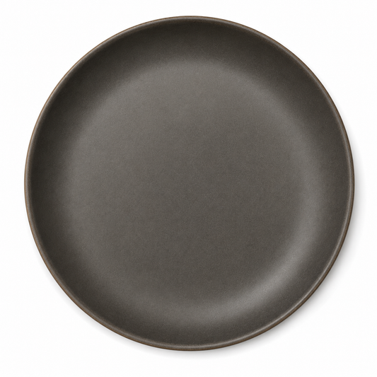 Deep Plate – 8 Inches Matte Black
