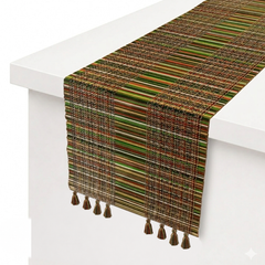 Multi Colors Bamboo Table Runner – 13 x 45 Inches