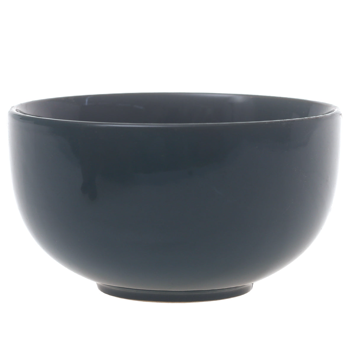 Minimalist Round Green Ceramic Bowl – Small Size Modern Serving Bowl - Habitt