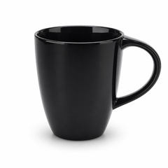 Black Ceramic Mug – Premium Coffee & Tea Mug | Glossy Finish
