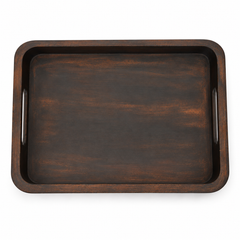 Wooden Tray Mango Wood 13x10.5 Inch