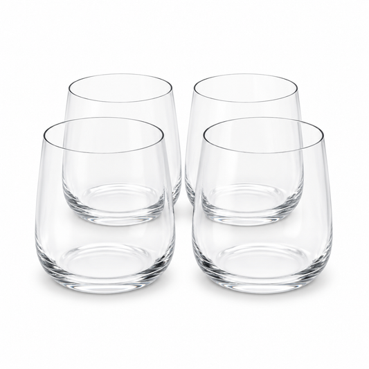 4 Pcs Clear Glass Set – 420ml