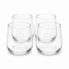 4 Pcs Clear Glass Set – 420ml
