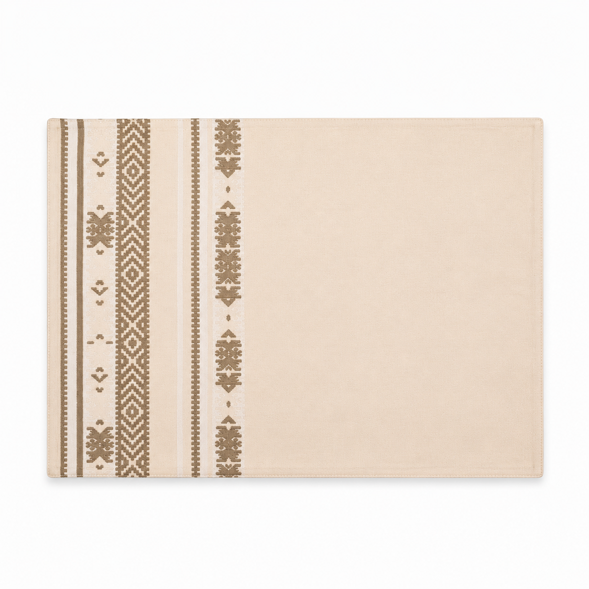 Mat Almond Buff 13x19 Inch – Tribal Whites