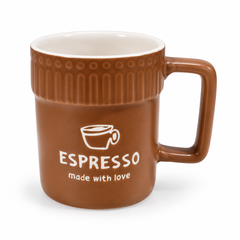 Textured Ceramic Coffee Mug