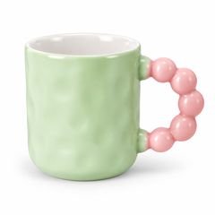 Colourful Bubble Handle Mug