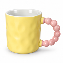 Colourful Bubble Handle Mug