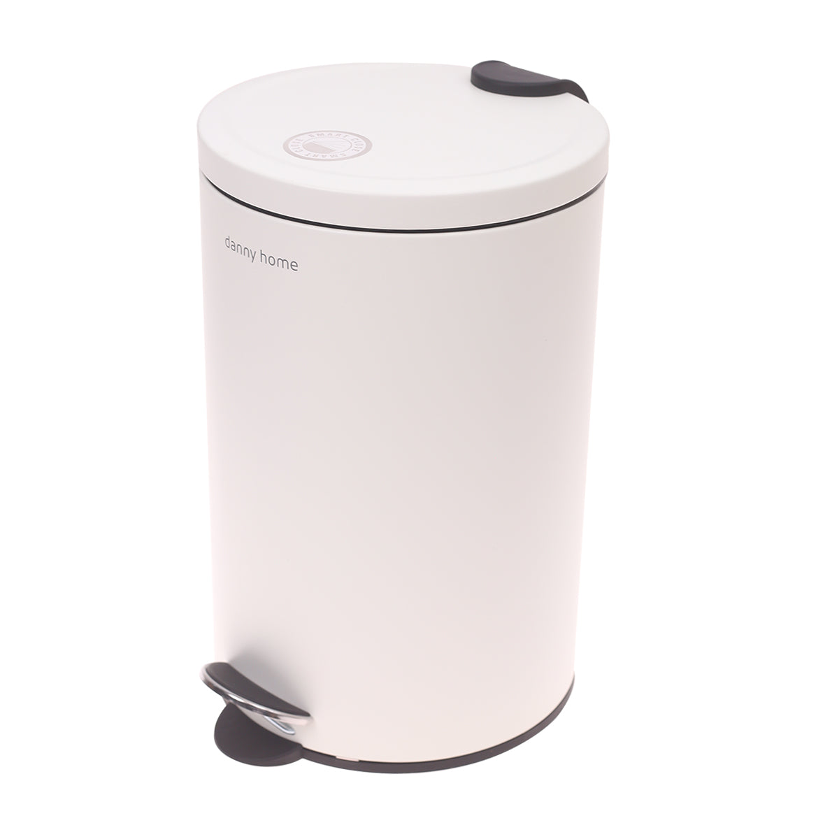 12L Trash Can White LJT02-12-2
