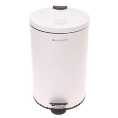 12L Trash Can White LJT02-12-2