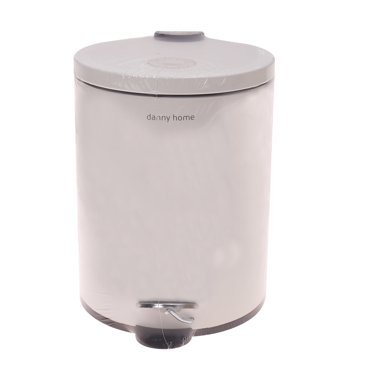 5L Trash Can White LJT02-5-2