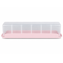 Wall Mounted Socks Organizer Pink | Space-Saving Storage Organizer