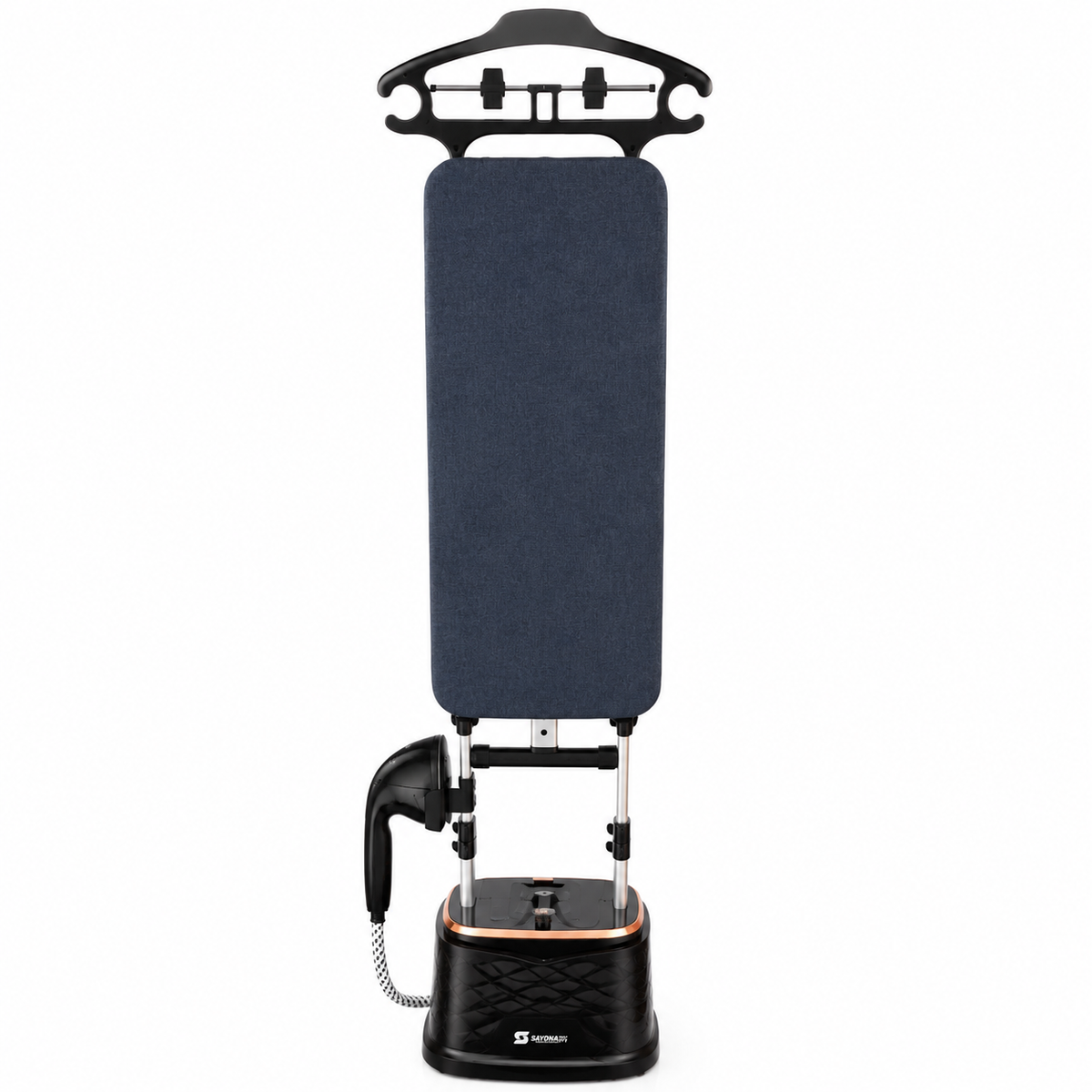 SAYONA Garment Steamer | Standing Clothes Steamer with Ironing Board for Fast Wrinkle Removal