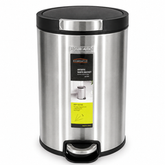 Homeatic Hydraulic Stainless Steel Dustbin – 20L