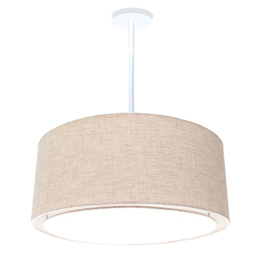 Hanging Drum Ceiling Light – Mocha