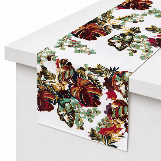 FLORAL DEW RUNNER 14X45