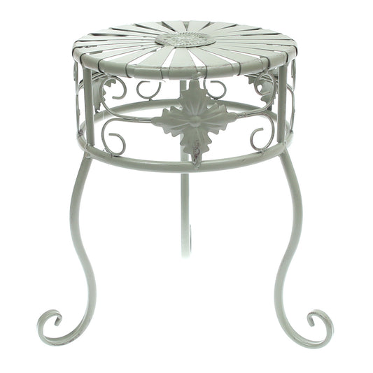 Planter Stand Small Antique 9 X 9 X 11.5 Inch Hx-01