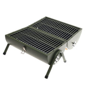 BBQ Grill Green 2009S – Foldable Dual Grill for Outdoor Cooking - Habitt