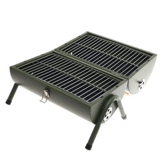 BBQ Grill Green 2009S – Foldable Dual Grill for Outdoor Cooking