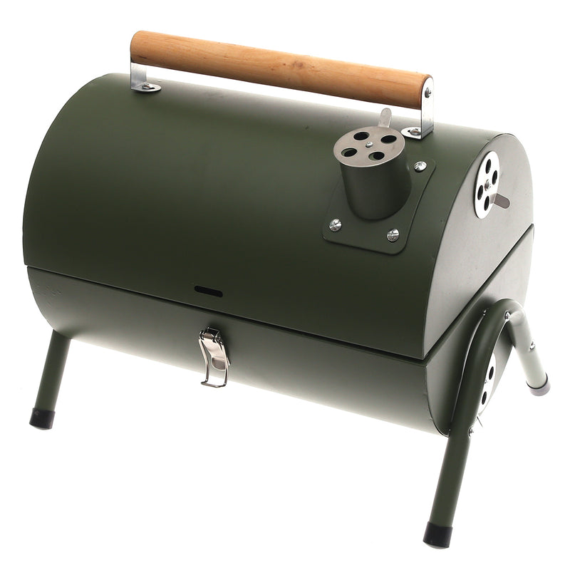 BBQ Grill Green 2009S – Foldable Dual Grill for Outdoor Cooking - Habitt