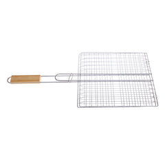 Hand Grill Square 66 – Stainless Steel BBQ Grilling Basket
