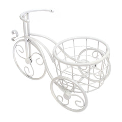 Garden Bicycle Planter – White (Small)