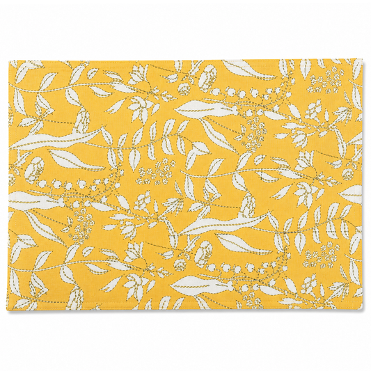 Artisan's Gold Spring Bloom Placemat – 13 x 19 Inch