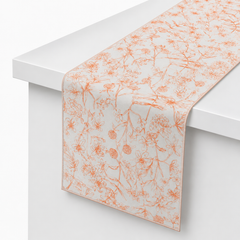 Burnt Orane Runner  13x45 Spring Bloom26