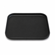 Elegant Black Square Serving Tray – Modern Minimalist Multipurpose Tray (Standard Size) - Habitt
