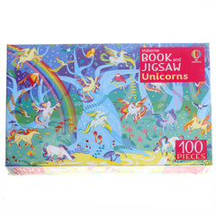 USBORNE BK&JIGSAW UNICORNS.9781474952699