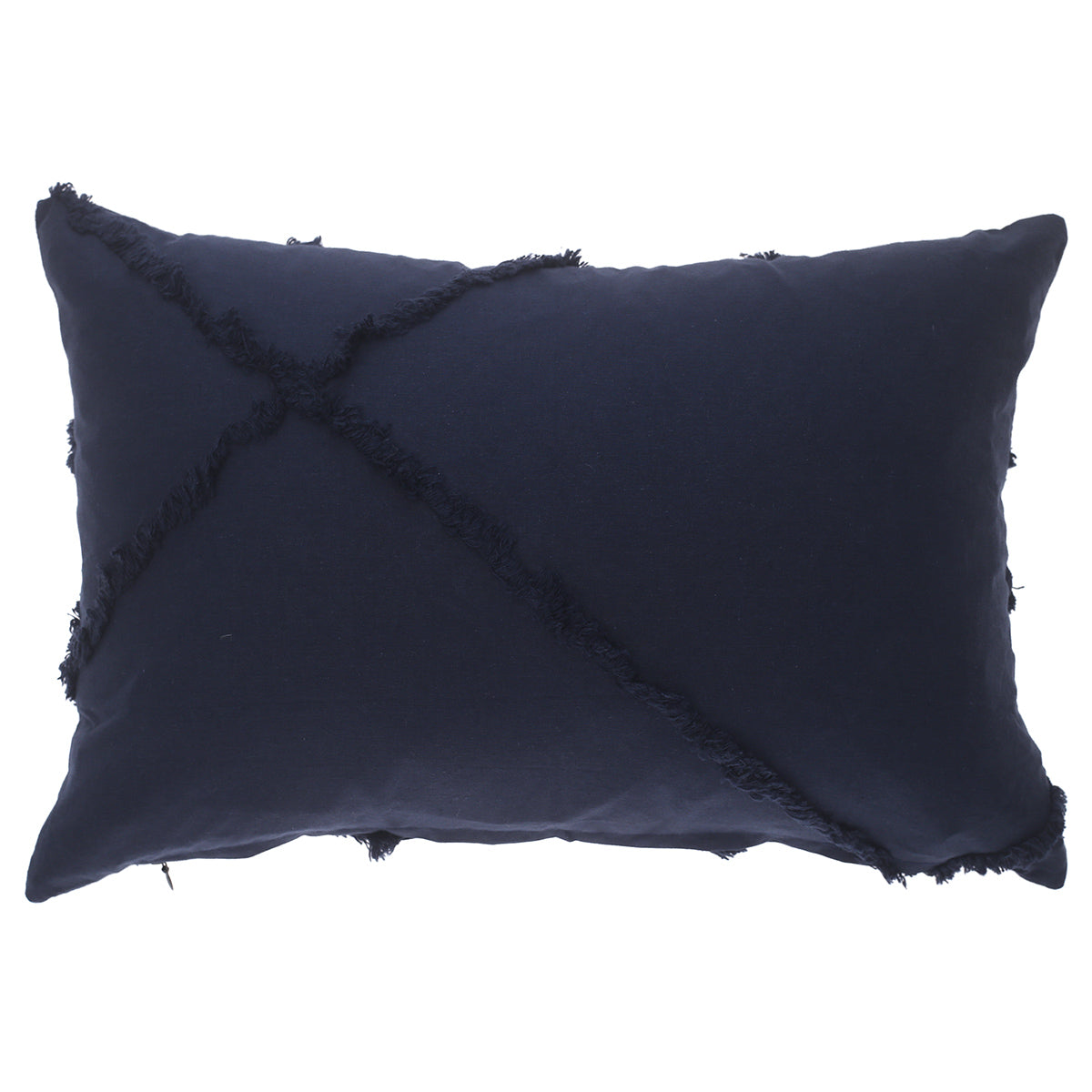 Blue Texture Cushion Cover 12x18" - Habitt