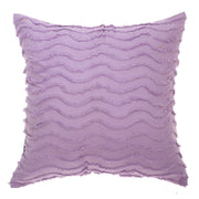 Violet Texture Cushion Cover 18x18" - Habitt