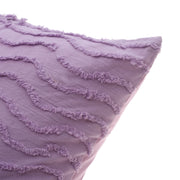 Violet Texture Cushion Cover 18x18" - Habitt