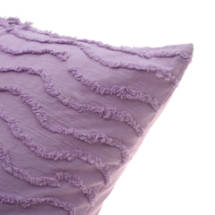Violet Texture Cushion Cover 18x18"
