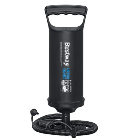 Manual Pump 12" - High Pressure Hand Pump for Inflatables - Fast Inflation/Deflation