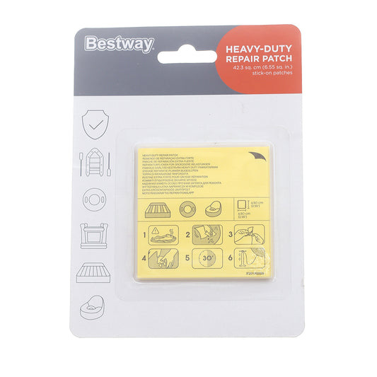 Bestway Heavy-Duty Repair Patch (62068) – 6 Patches for Inflatable Repair