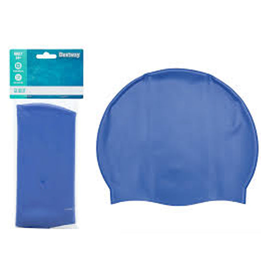 Swim Cap 26006 - Silicone Swimming Cap (Unisex) - Comfort Fit for Kids & Adults