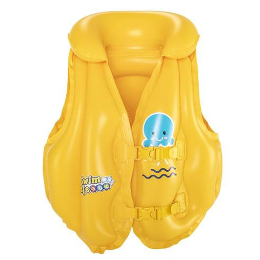 Swim Vest Box 32034 - Adjustable Child Swim Jacket (15-30kg) - UPF 50+ & Safety Certified