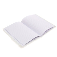 Mini Furry Unicorn Notebook for Kids | Plush Cover | Star Confetti Window | 5062