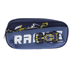 Racing Car Pencil Pouch | Boys’ Stationery Organizer with 3D Car Design