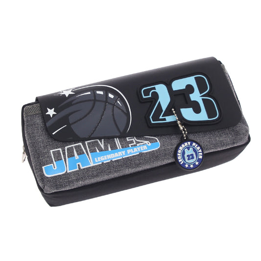 Basketball Pencil Pouch – James 23 | Sports-Themed Stationery Organizer