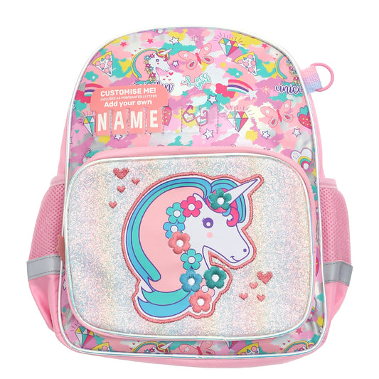 Unicorn School Bag – Customizable Name Tag | U2021 VEST