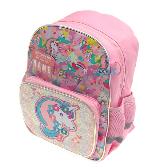 Unicorn School Bag – Customizable Name Tag | U2021 VEST