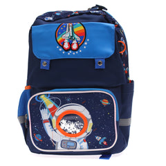 Space Astronaut School Bag – Customizable Name Patch | U2081 VEST (with Pencil Pouch)