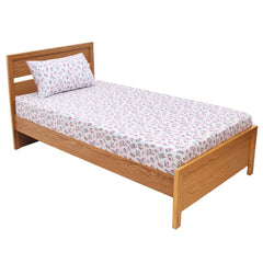 Multi Butterfly Single Bed Sheet 68x96" – Cotton Percale with Rotary Printing