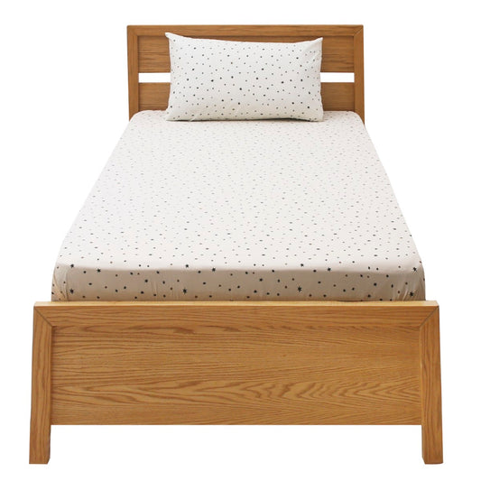 Starry Night Single Bed Sheet 68x96" – Cotton Rotary Printing