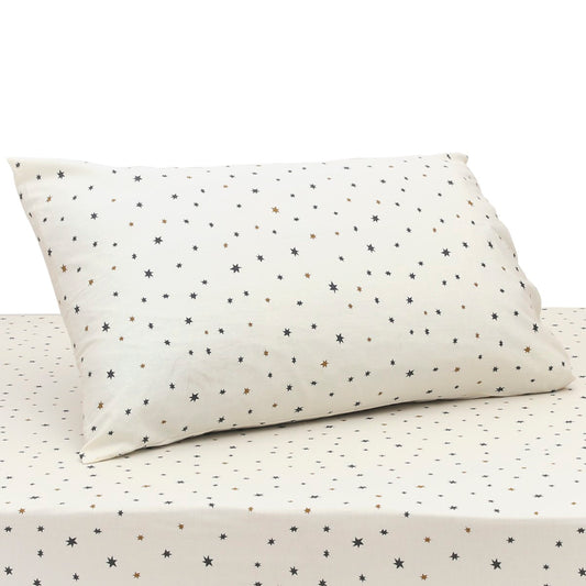 Starry Night Single Bed Sheet 68x96" – Cotton Rotary Printing