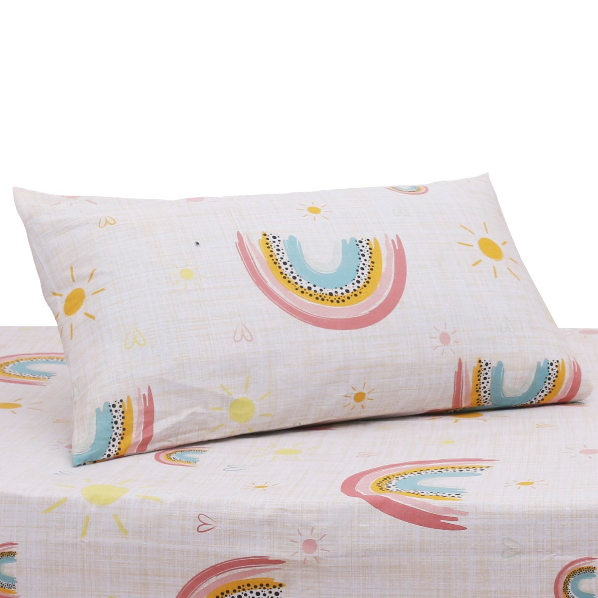 Sunshine Single Bed Sheet 68x96" – Cotton Rotary Printing