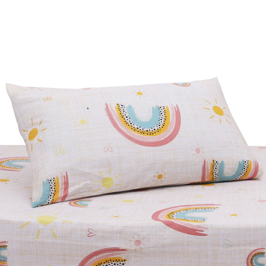 Sunshine Single Bed Sheet 68x96" – Cotton Rotary Printing